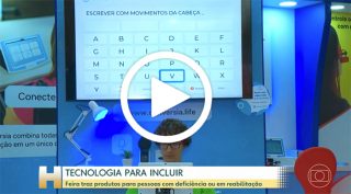 Feira traz produtos de alta tecnologia para pessoas com deficiências 
